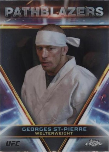 2024 Topps Chrome UFC - Georges St-Pierre #PTH-3