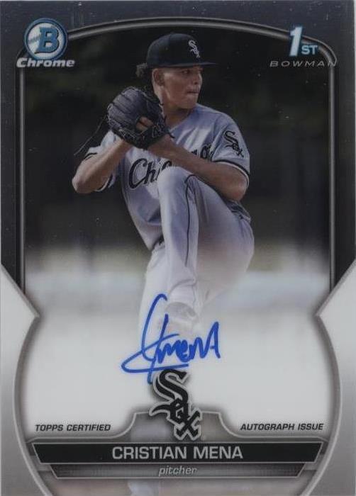 2023 Bowman Chrome - Cristian Mena #CPA-CM