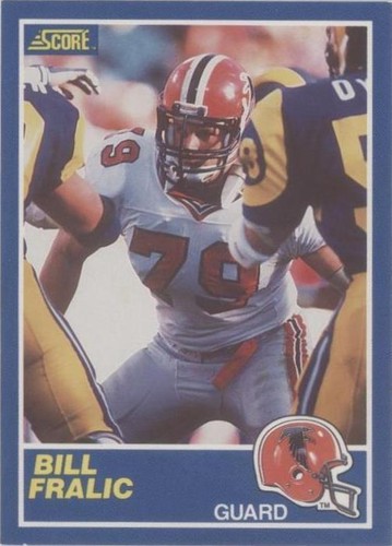 1989 Score Bill Fralic #110