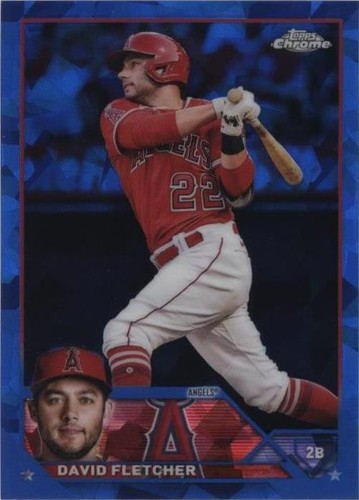 2023 Topps Chrome Sapphire Edition - David Fletcher #636