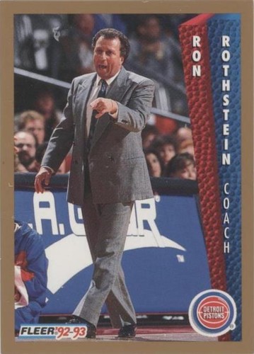 1992-93 Fleer - Ron Rothstein #67