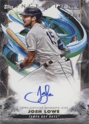 2023 Topps Inception - Josh Lowe #BRES-JL