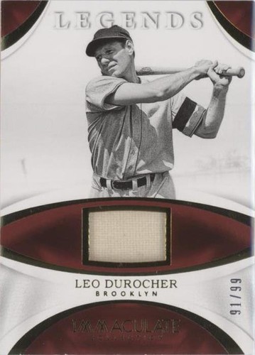 2017 Panini Immaculate Collection - Leo Durocher #IL-LD