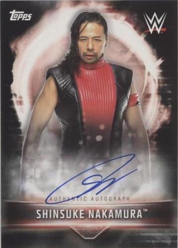 2019 Topps WWE Road to Wrestlemania - Shinsuke Nakamura #A-SN