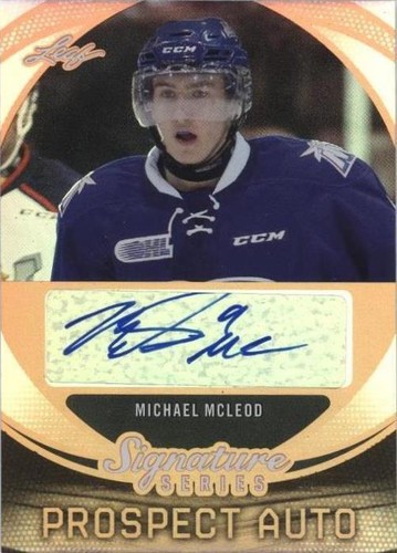 2015 Leaf Signature Series - Michael McLeod #SP-MM2