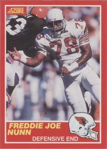 1989 Score Freddie Joe Nunn #197