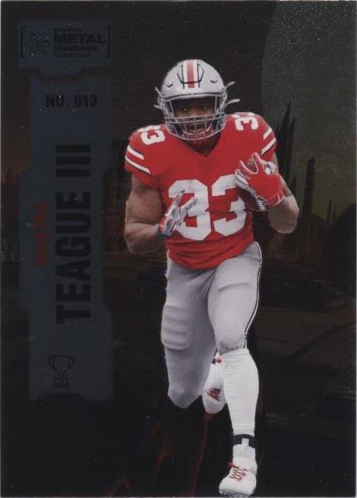 2022 Skybox Metal Universe Champions Master Teague III #013
