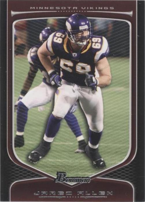 2009 Bowman Draft медиаторы Джаред Аллен #20