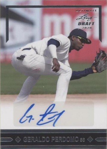 2020 Leaf Ultimate Draft - Geraldo Perdomo #GLR-GP1