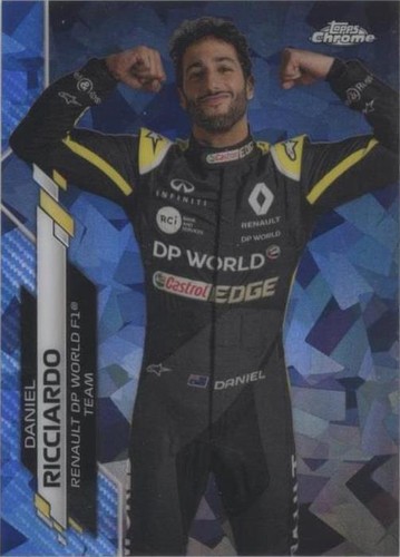 2020 topps chrome sapphire f1 角田　psa9 2020 Topps Chrome Sapphire F1 Roman Grosjean #190 PSA 10