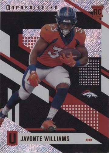 2021 Panini Chronicles Javonte Williams #UNP-32