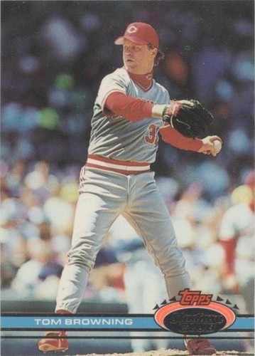 1991 Topps Stadium Club - Tom Browning #235