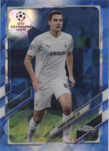 2020-21 Topps UCL Japan Kylian Mbappe Aqua Refractor 39/199 PSA 10