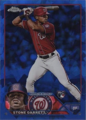 2023 Topps Chrome Sapphire Edition - Stone Garrett #498
