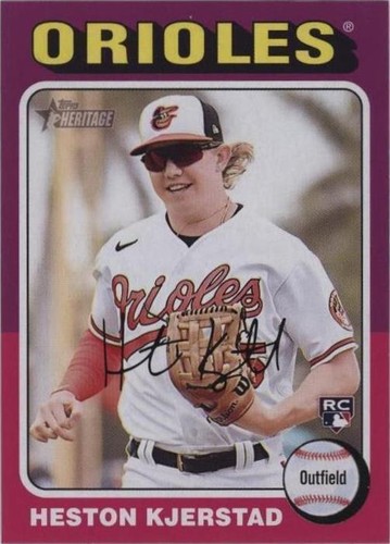 2024 Topps Heritage - Heston Kjerstad #327