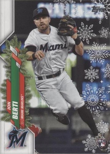 2020 Topps Holiday - Jon Berti #HW12