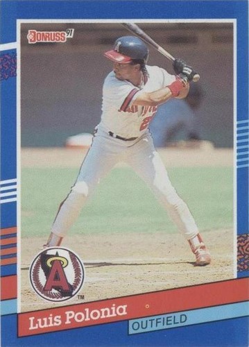 1991 Donruss - Luis Polonia #93