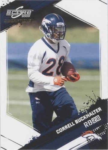2009 Score Inscriptions Correll Buckhalter #220