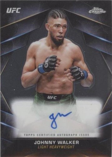 2024 Topps Chrome UFC - Johnny Walker #CVA-JWA