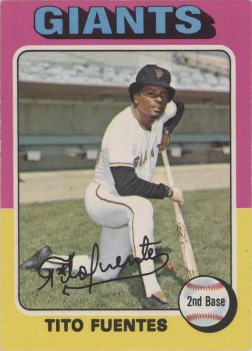 1975 O-Pee-Chee - Tito Fuentes #425