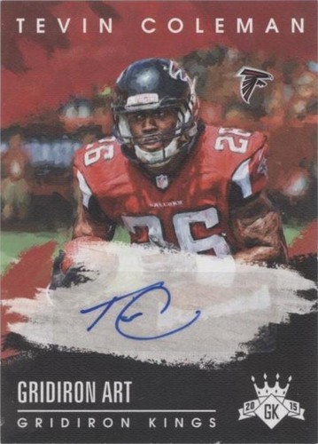 2015 Panini Gridiron Kings Tevin Coleman #GA-TC