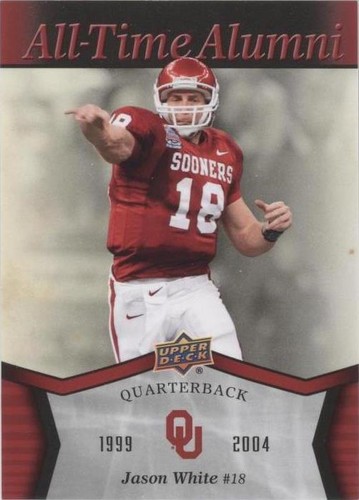 2011 Upper Deck University of Oklahoma Jason White #ATA-WH