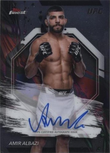 2024 Topps Finest UFC - Amir Albazi #FA-AAI