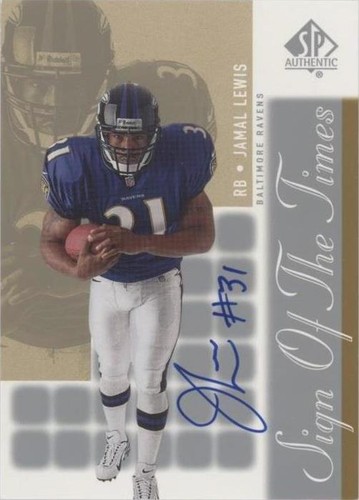 2000 SP Authentic Jamal Lewis #JL