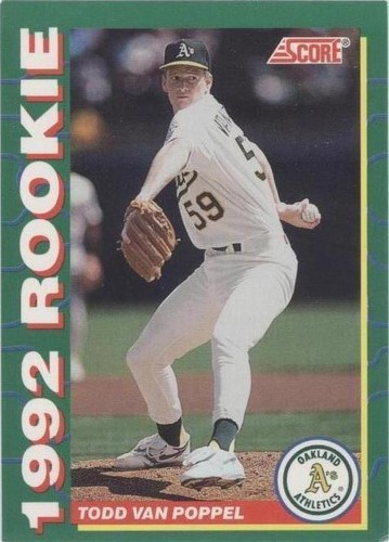 1992 Score Glossy Rookies - Todd Van Poppel #1