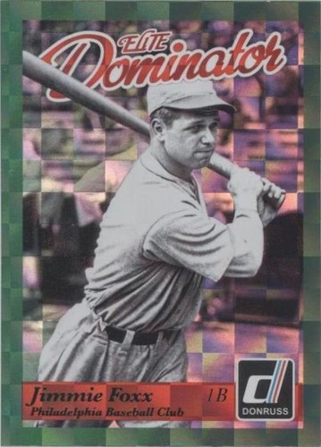 2014 Panini Hall of Fame - Jimmie Foxx #16