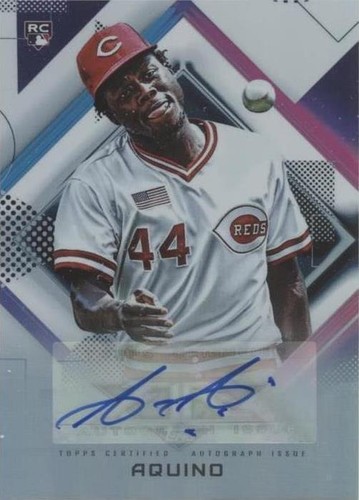 2020 Topps Fire - Aristides Aquino #FA-AAQ