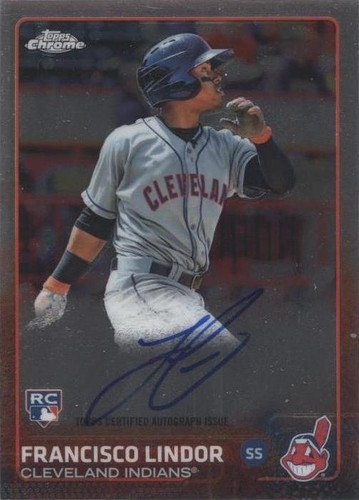 2015 Topps Chrome - Francisco Lindor #AR-FL