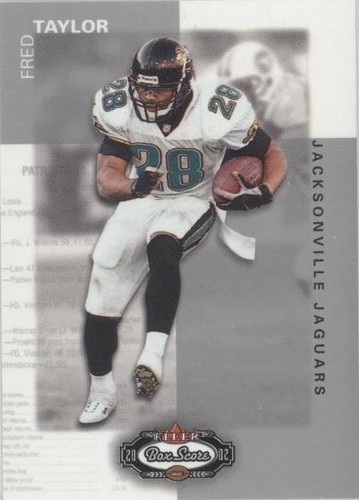 2002 Fleer Box Score Fred Taylor #83