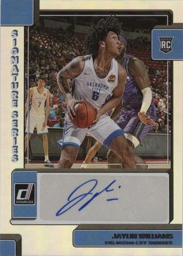 2022-23 Panini Donruss - Jaylin Williams #SS-JAY