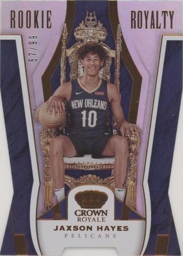 2019-20 Panini Crown Royale - Jaxson Hayes #19