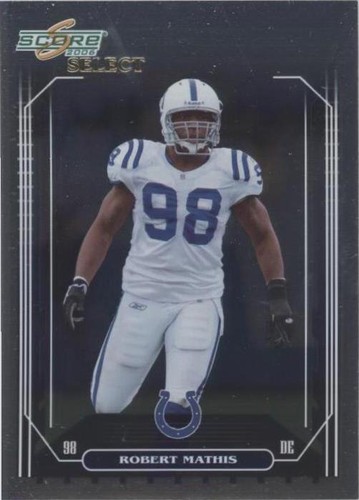 2006 Score Select Robert Mathis #289