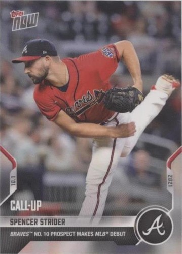 2021 Topps Now - Spencer Strider #886