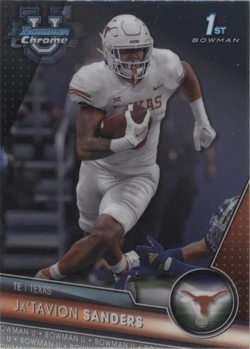 2023 Bowman University Chrome Ja'Tavion Sanders #158