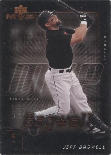 2002 Upper Deck MVP Souvenir Jeff Bagwell Game Used Jerseys #J-JB 