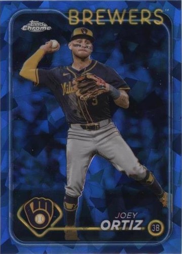 2024 Topps Chrome Update Series Sapphire Edition - Joey Ortiz #USCS257