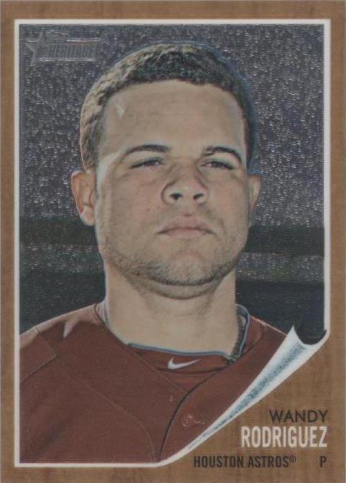 2011 Topps Heritage - Wandy Rodriguez #C100