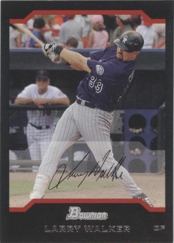 2004 Bowman - Larry Walker #2