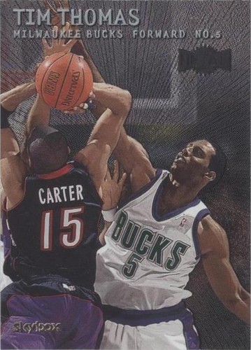 1999-00 Skybox Metal - Tim Thomas #47