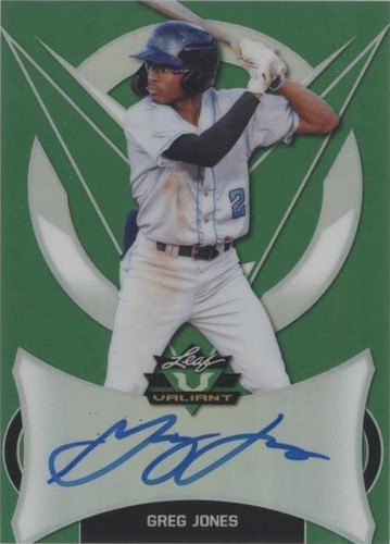 2019 Leaf Valiant - Greg Jones #BA-GJ1