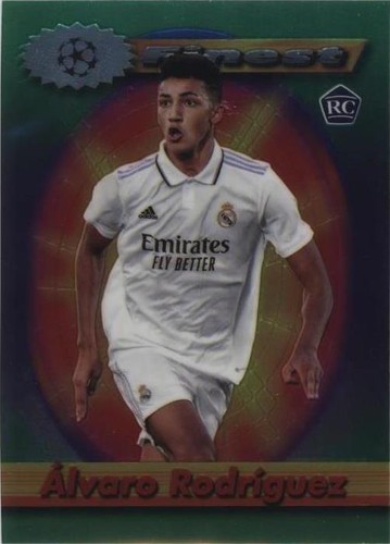 2022-23 Topps Finest Flashbacks UEFA Alvaro Rodriguez #12
