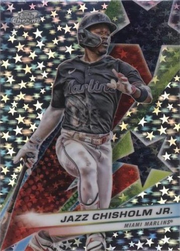 2024 Topps Cosmic Chrome - Jazz Chisholm #SF-21
