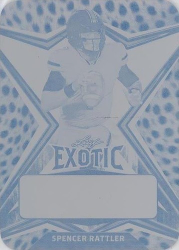 2022 Leaf Exotic Spencer Rattler #BA-SR1