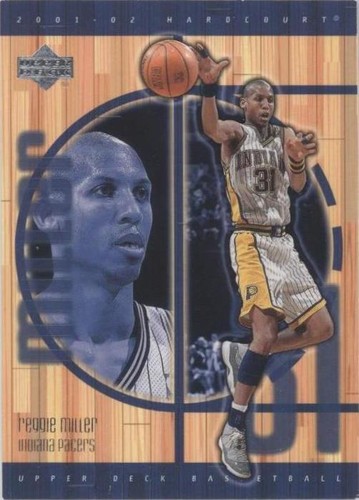 2001-02 Upper Deck Hardcourt - Reggie Miller #31