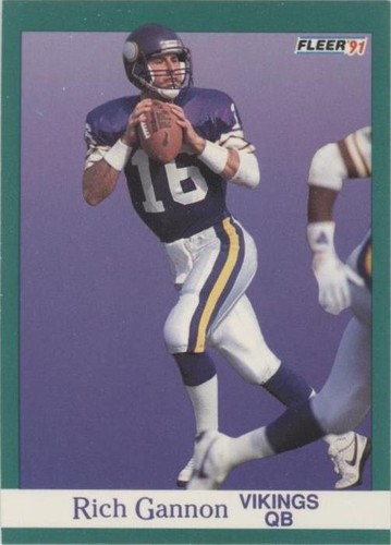 1991 Fleer Rich Gannon #282