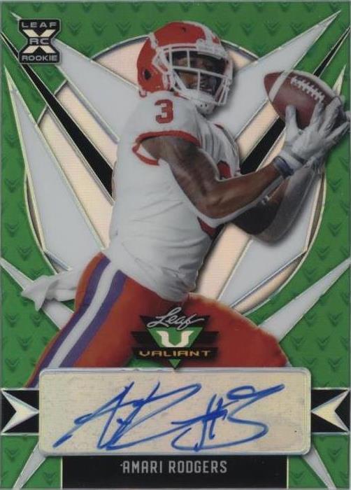 2021 Leaf Valiant Amari Rodgers #BA-AR1